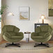 Ergonomic Swivel Living Room Chair with Metal Legs - ticify - Sleep Galleria