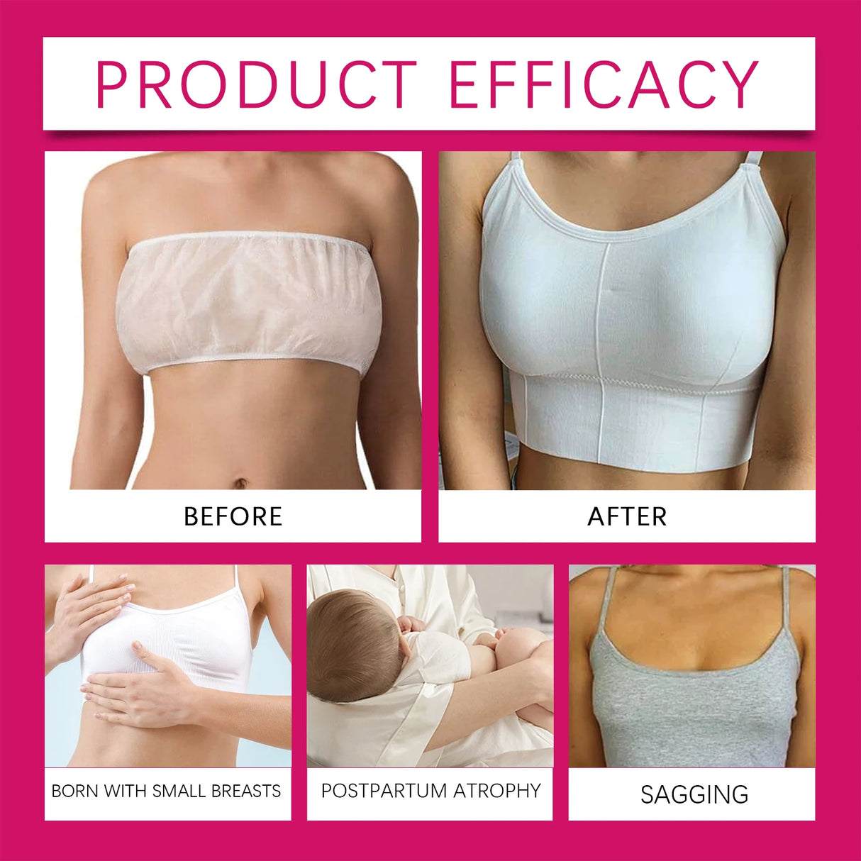 Breast Firming Massage Oil Elasticity Enhancing Care
