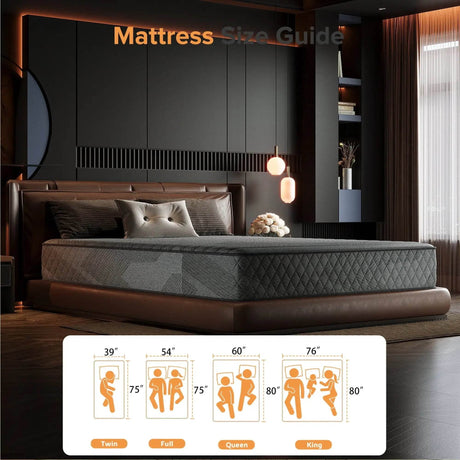 Medium Hybrid Gel Memory Foam Mattress - Sleep Galleria