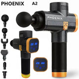 Portable Deep Tissue Massage Gun With 6 Attachments - Sleep Galleria