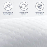 Set of 2 Soft Hypoallergenic Neck Pillows - Sleep Galleria