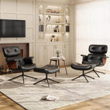 Mid Century Reclining Swivel Chair - Sleep Galleria