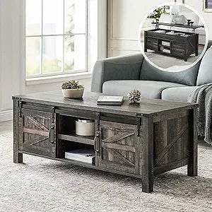 Farmhouse Lift-Top Coffee Table - Sleep Galleria