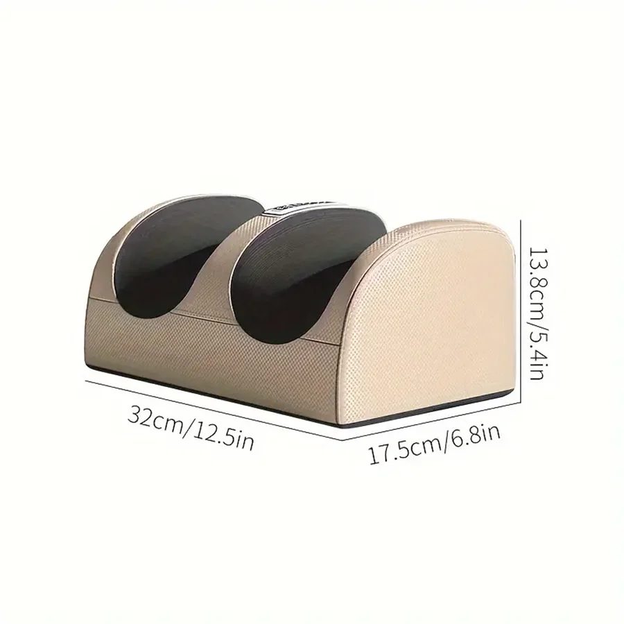 Electric Heated Foot And Leg Kneading Massage Device
