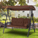 Outdoor Patio Swing with Adjustable Canopy - ZUIYU - Sleep Galleria