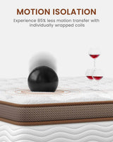 Medium Hybrid Gel Memory Foam Mattress - Sleep Galleria