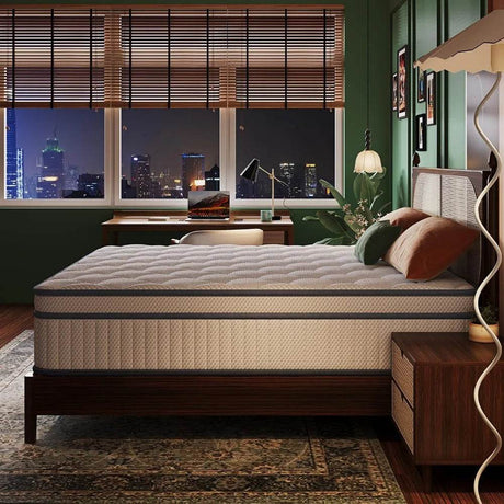 Medium Gel Memory Foam Hybrid Mattress - ANGDUO - Sleep Galleria