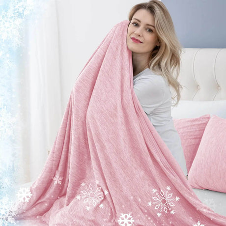 Arc - Chill Cooling Organic Cotton Blanket - Driftwood - Sleep Galleria