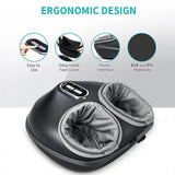 Electric Foot Massager Heating Air Compression Shiatsu Therapy - Sleep Galleria