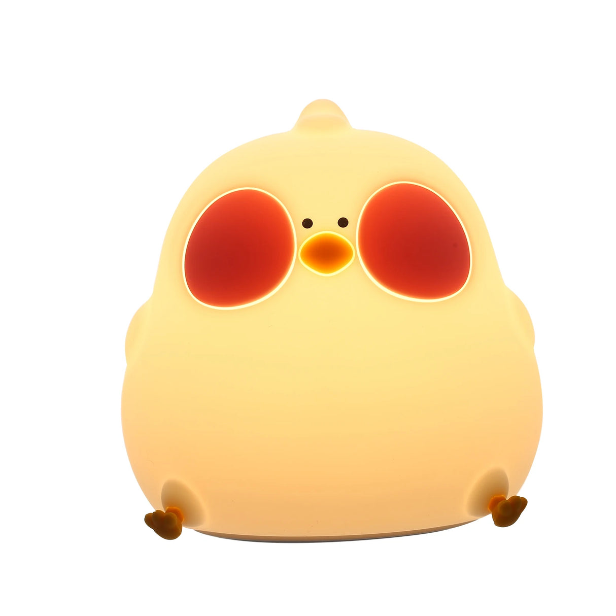 Cute Silicone Chicken RGB Color Changing Rechargeable Night Light