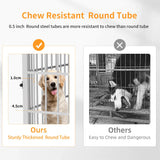 Multifunctional Wooden Dog Crate With Removable Tray