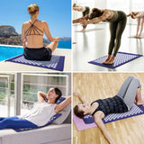 Acupressure Mat and Pillow Massage Set for Relaxation