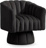 Modern Velvet 360-Degree Swivel Chair - Sleep Galleria