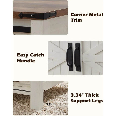 Farmhouse Lift-Top Coffee Table - Sleep Galleria