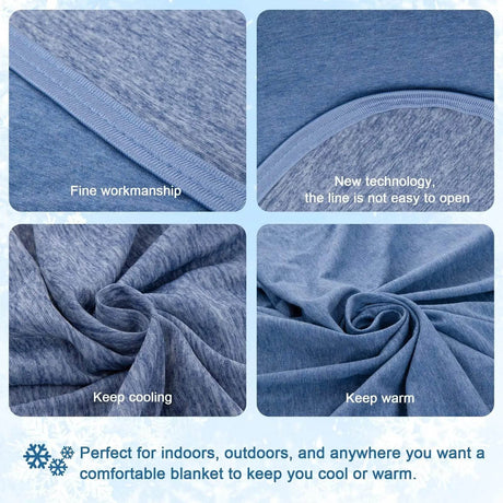 Arc - Chill Cooling Organic Cotton Blanket - Driftwood - Sleep Galleria