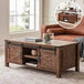 Farmhouse Lift-Top Coffee Table - Sleep Galleria
