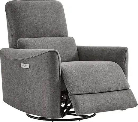 Power Recliner Swivel Glider Chair with Lumbar Support - XMSJ - Sleep Galleria