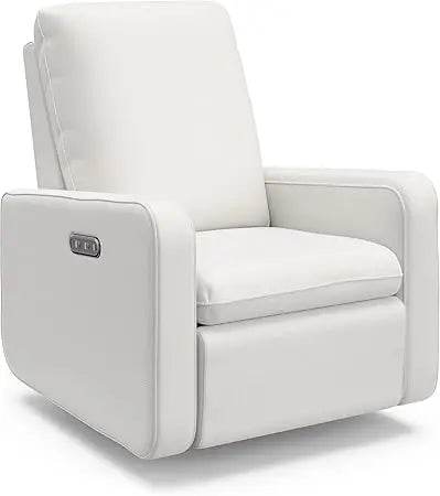 Electronic Power Recliner Swivel Glider Chair - Calmora - Sleep Galleria