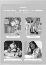 Electric Heated Foot And Leg Kneading Massage Device
