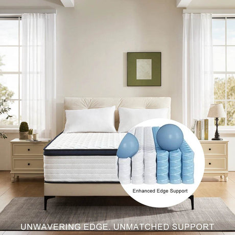 Medium Hybrid Memory Foam Mattress - Amztree - Sleep Galleria