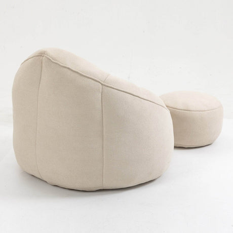 Microfiber Foam Filled Bedding Bean Bag Chair - Calmora - Sleep Galleria