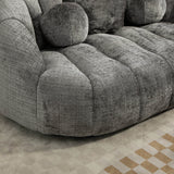 High Density Foam Chenille Bean Bag Lounge Chair - Sleep Galleria