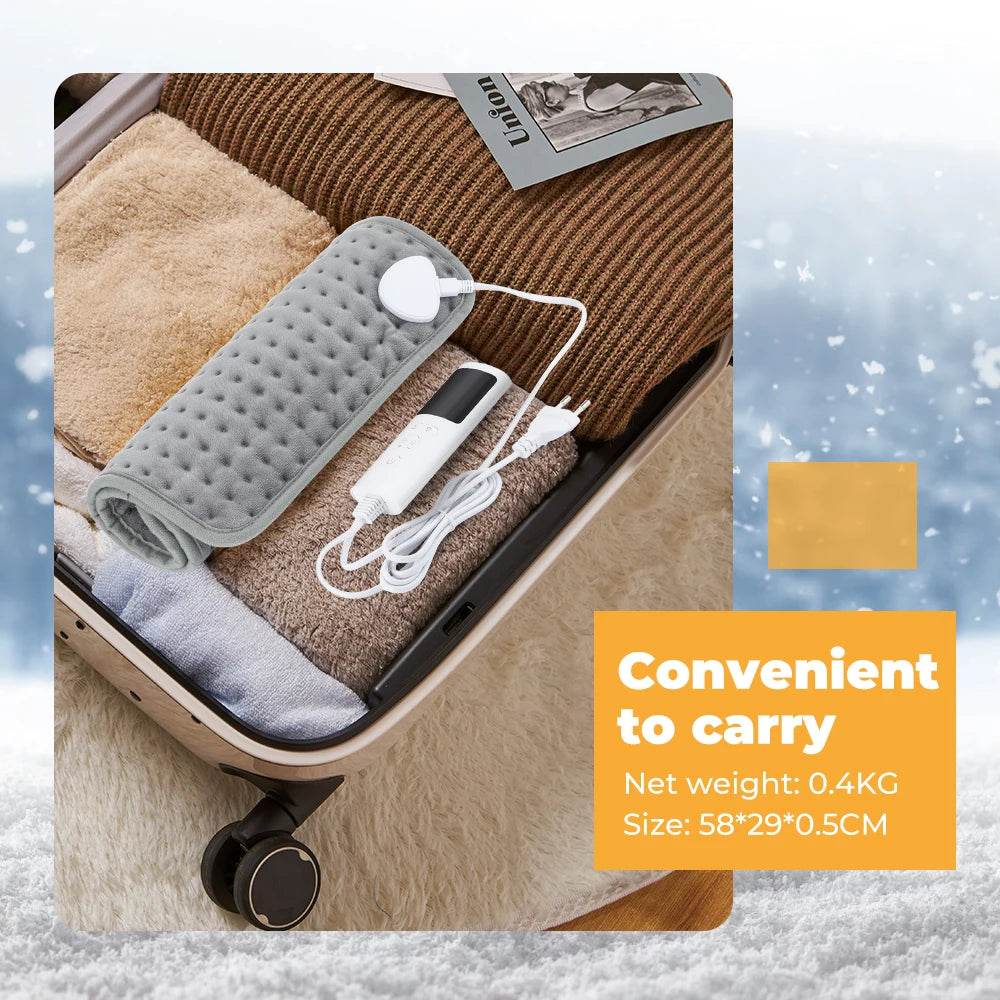 Electric Heated Plush Micro - Plush Heating Pad - AFDEAL - Sleep Galleria