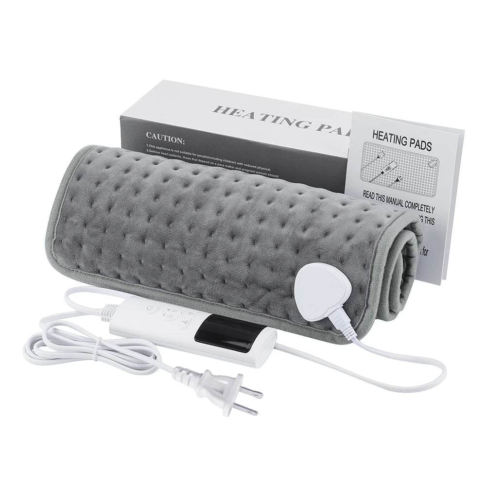 Electric Heated Plush Micro - Plush Heating Pad - AFDEAL - Sleep Galleria