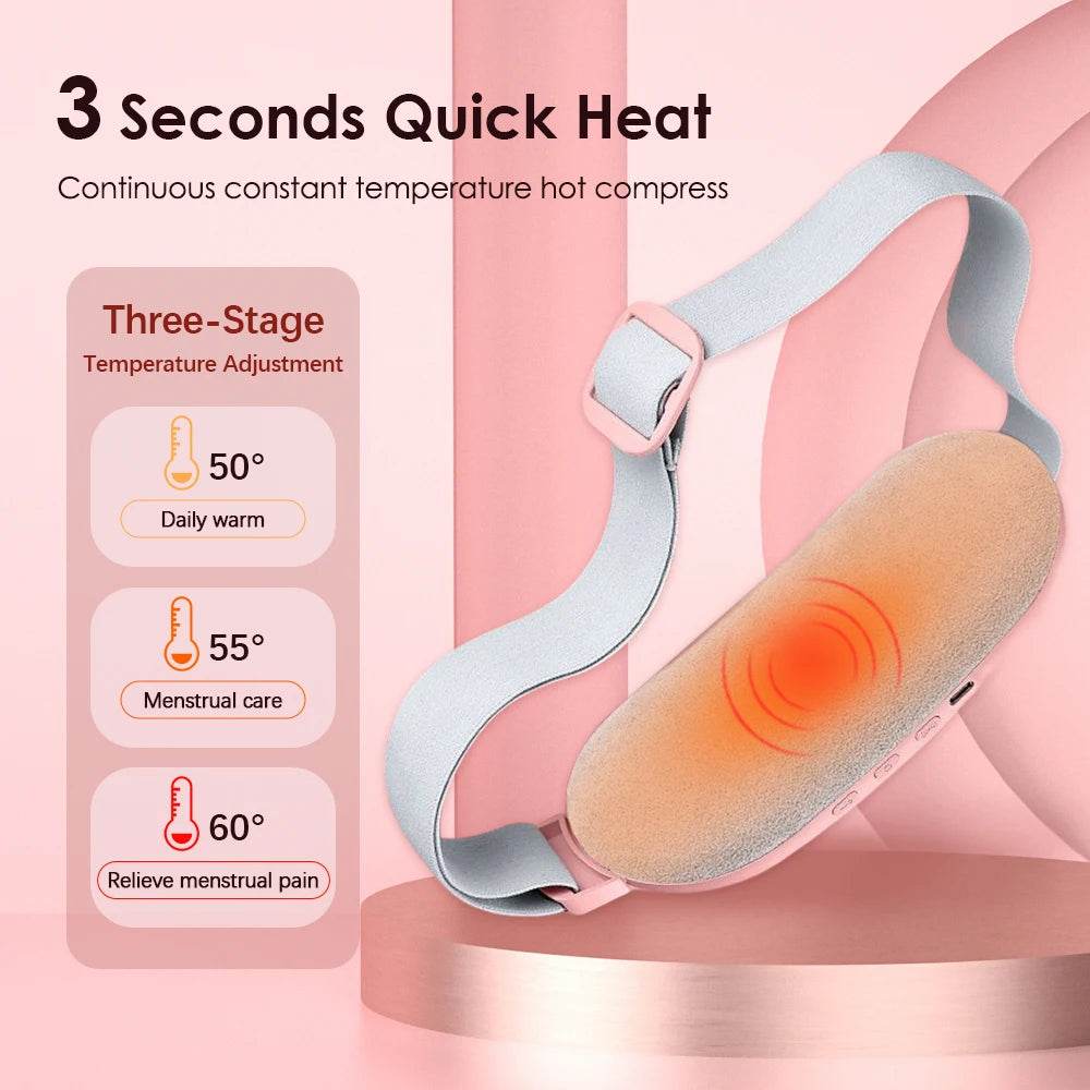 Electric Heating Menstrual Pain Relief Massage Belt - agdoad - Sleep Galleria