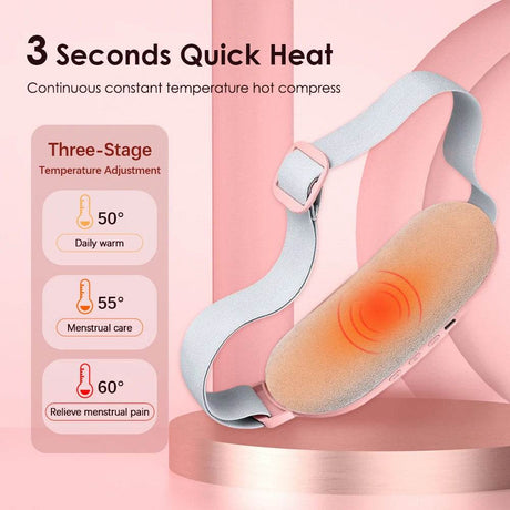 Electric Heating Menstrual Pain Relief Massage Belt - agdoad - Sleep Galleria