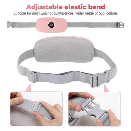 Electric Heating Menstrual Pain Relief Massage Belt - agdoad - Sleep Galleria