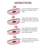 Electric Heating Menstrual Pain Relief Massage Belt - agdoad - Sleep Galleria