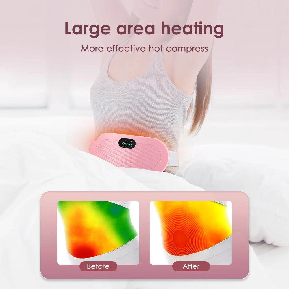 Electric Heating Menstrual Pain Relief Massage Belt - agdoad - Sleep Galleria