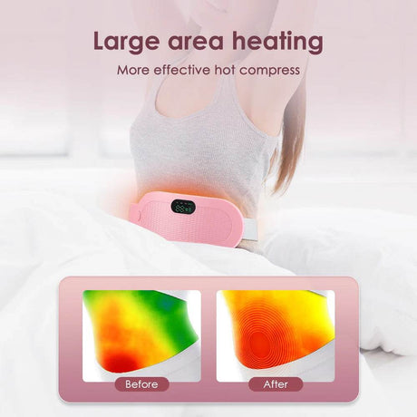 Electric Heating Menstrual Pain Relief Massage Belt - agdoad - Sleep Galleria