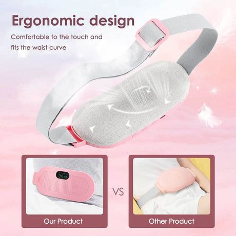 Electric Heating Menstrual Pain Relief Massage Belt - agdoad - Sleep Galleria