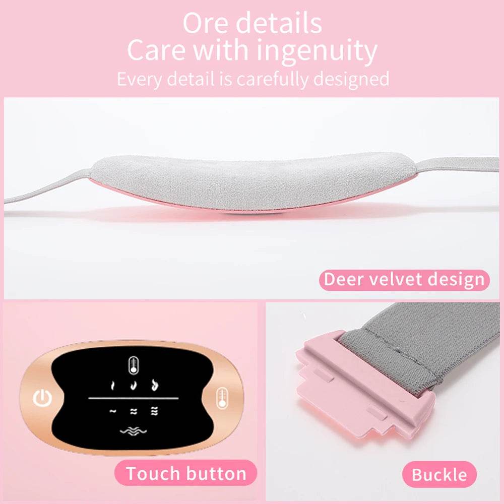 Electric Heating Menstrual Pain Relief Massage Belt - agdoad - Sleep Galleria