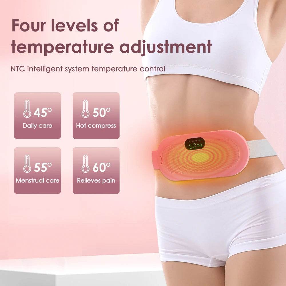 Electric Heating Menstrual Pain Relief Massage Belt - agdoad - Sleep Galleria