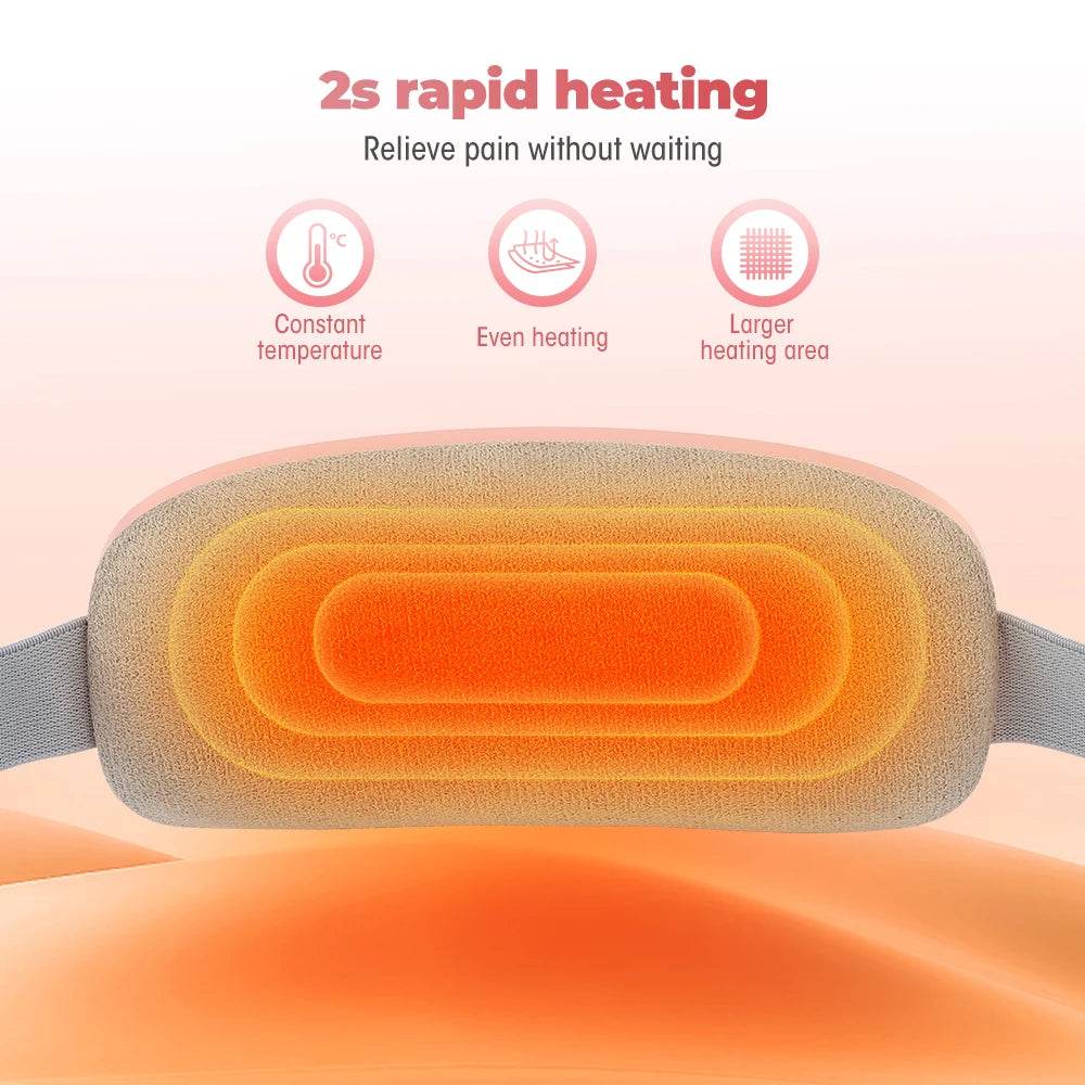 Electric Heating Menstrual Pain Relief Massage Belt - agdoad - Sleep Galleria