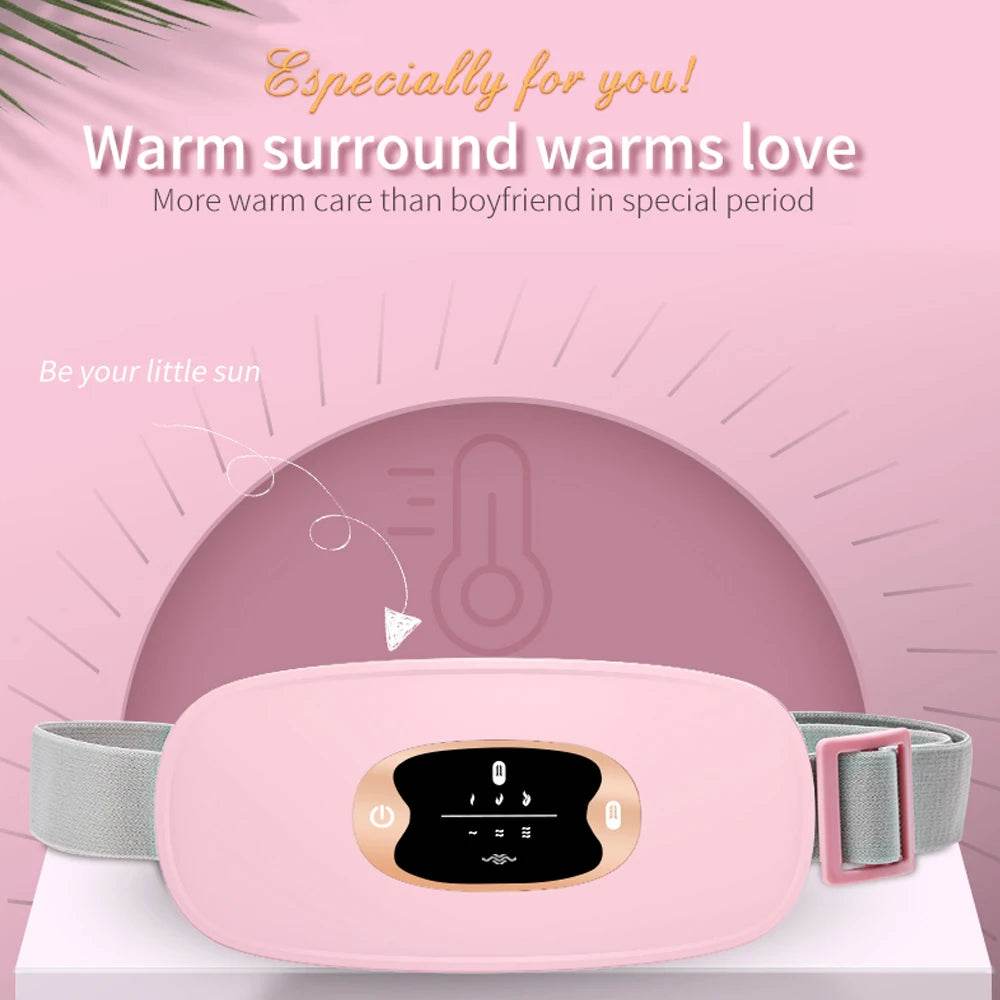 Electric Heating Menstrual Pain Relief Massage Belt - agdoad - Sleep Galleria