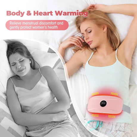 Electric Heating Menstrual Pain Relief Massage Belt - agdoad - Sleep Galleria
