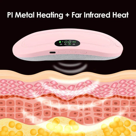 Electric Heating Menstrual Pain Relief Massage Belt - agdoad - Sleep Galleria