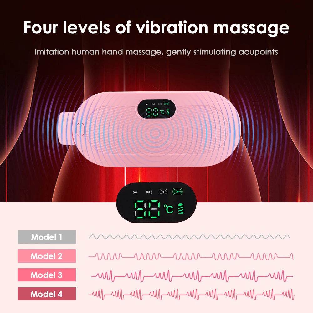 Electric Heating Menstrual Pain Relief Massage Belt - agdoad - Sleep Galleria