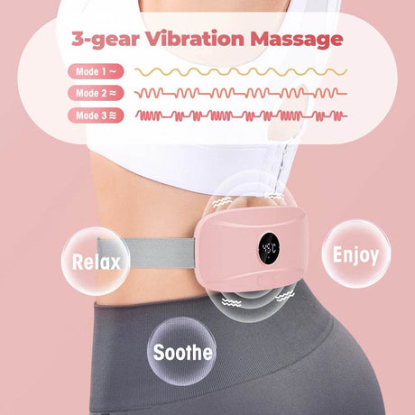 Electric Heating Menstrual Pain Relief Massage Belt - agdoad - Sleep Galleria