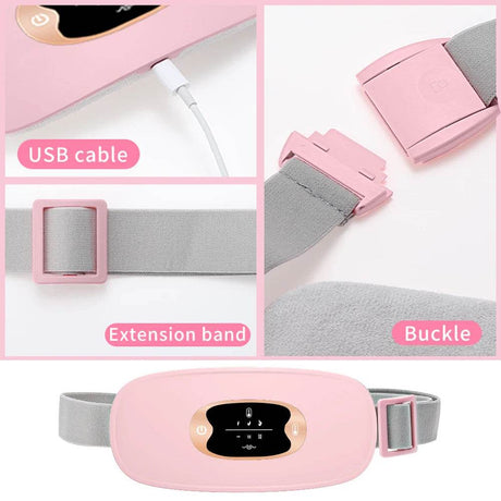 Electric Heating Menstrual Pain Relief Massage Belt - agdoad - Sleep Galleria