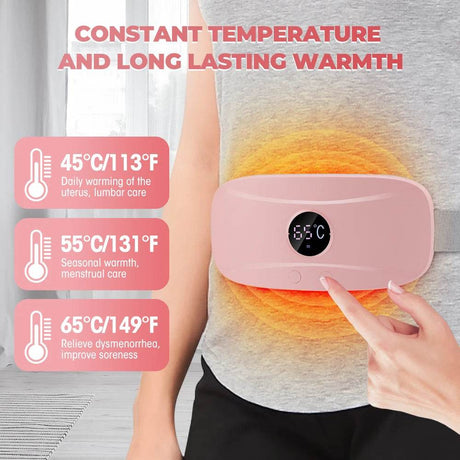 Electric Heating Menstrual Pain Relief Massage Belt - agdoad - Sleep Galleria