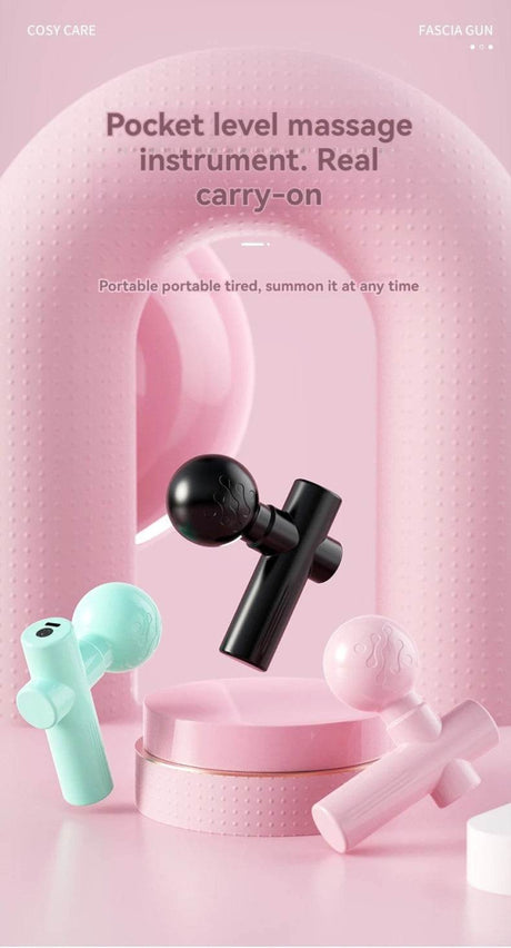 USB Mini Portable Muscle Relaxation Massage Gun Device - AIBOULLY - Sleep Galleria