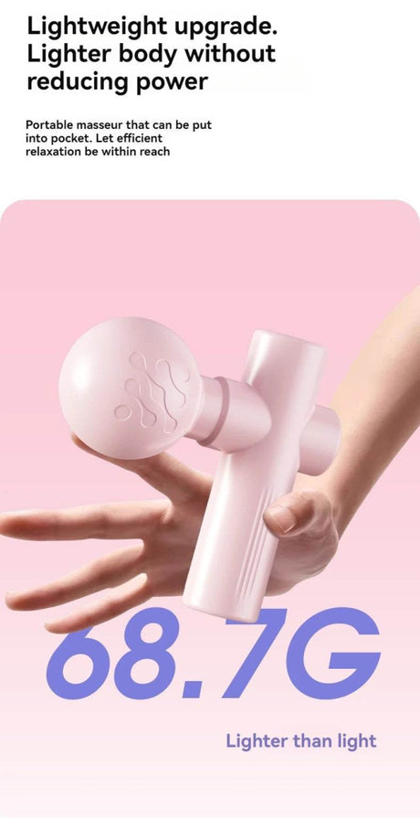 USB Mini Portable Muscle Relaxation Massage Gun Device - AIBOULLY - Sleep Galleria