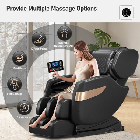 Full Body Zero - Gravity Airbag Heat Therapy Massage Chair - AIVEISI - Sleep Galleria
