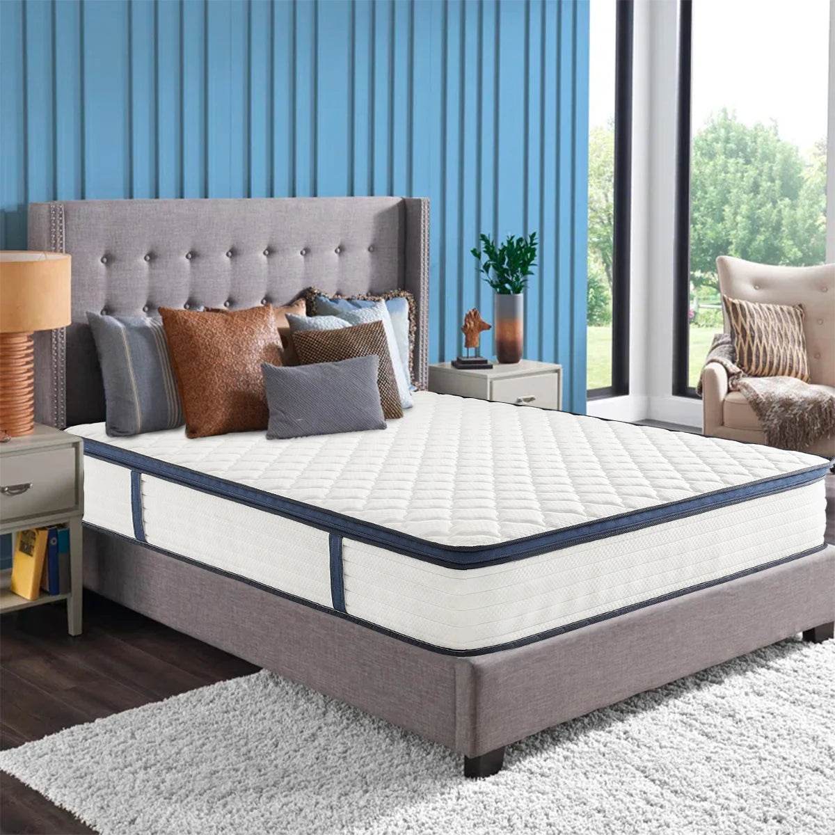 Gel Memory Foam Hybrid Mattress with Pressure Relief and Motion Isolation - Sleep Galleria