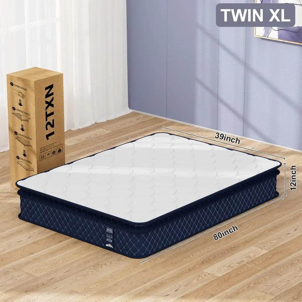 Medium Hybrid Gel Memory Foam Pocket Spring Mattress - Sleep Galleria